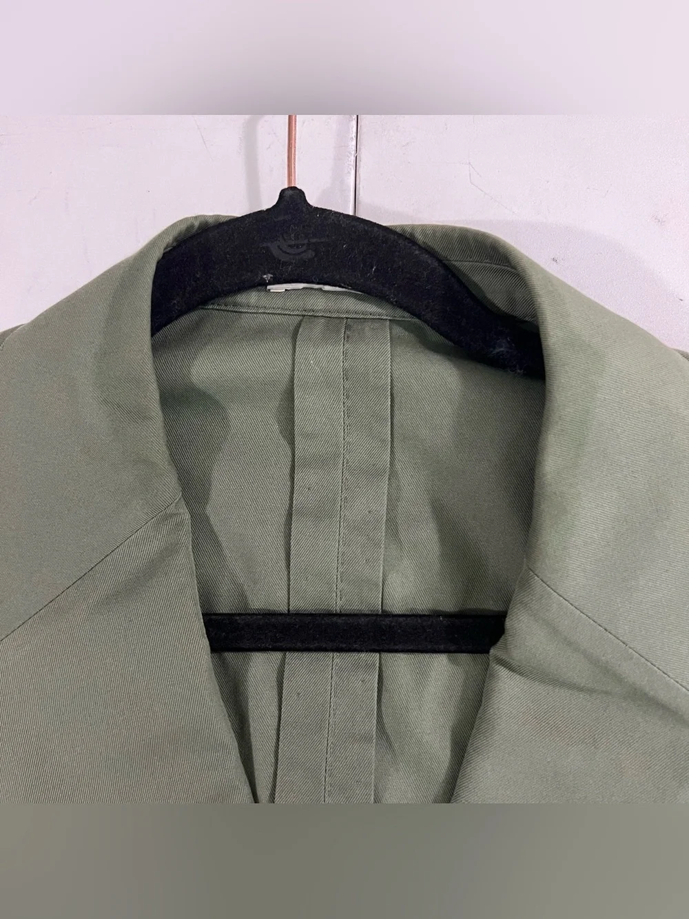 Suitsupply Havana Double Breasted 4 Button Unlined Blazer Mens EU 54 US 44 Green